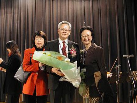2002 (25).jpg - Dec 27, 2002 教育部終身國家講座教授頒獎典禮(圓山飯店) [National Endowed Chair Professorship Award (Grand Hotel)]-11