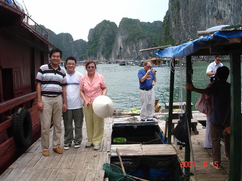 2007 (39).JPG - Aug 4-9, 2007 亞太水產養殖展(越南河內) (下龍灣) [Asian-Pacific Aquaculture 2007 (Hanoi, Vietnam)]-11
