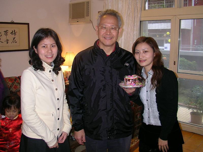 2008 (13).JPG - Jan 5, 2008 老師慶生會(老師家) [Birthday party for Prof, Shi-Yen Shiau]-5