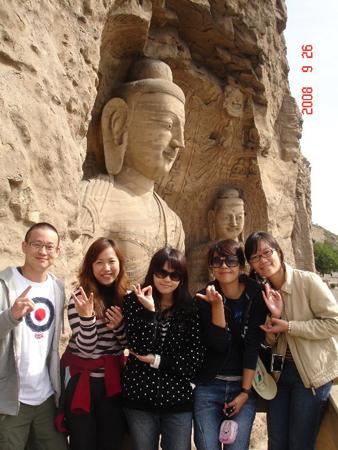 2008 (206).jpg - Sep 20-27, 2008 第7屆世界華人魚蝦營養學術研討會(7th SWCSNFFS)(中國大陸，北京) 7th世華會會後山西行(雲岡石窟) [7th SWCSNFFS, Beijing, China  Trip to Shangxi, China ]-73