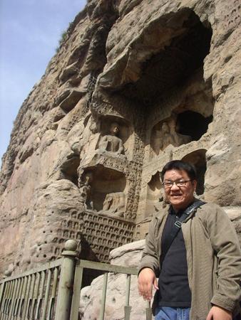 2008 (207).jpg - Sep 20-27, 2008 第7屆世界華人魚蝦營養學術研討會(7th SWCSNFFS)(中國大陸，北京) 7th世華會會後山西行(雲岡石窟) [7th SWCSNFFS, Beijing, China  Trip to Shangxi, China ]-74