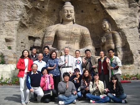 2008 (209).jpg - Sep 20-27, 2008 第7屆世界華人魚蝦營養學術研討會(7th SWCSNFFS)(中國大陸，北京) 7th世華會會後山西行(雲岡石窟) [7th SWCSNFFS, Beijing, China  Trip to Shangxi, China ]-76