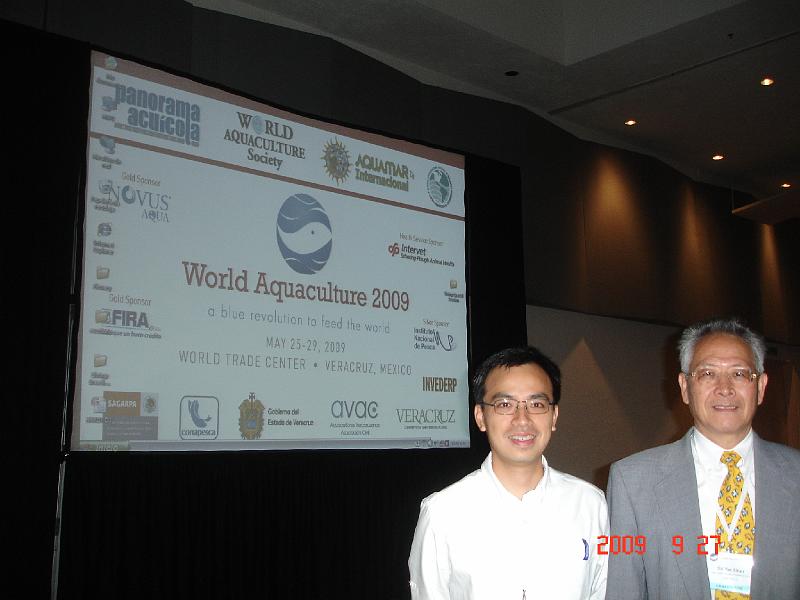 DSC09187.JPG - Sep 23-28 , 2009 世界養殖學會年會(World Aquaculture 2009) (墨西哥 Veracruz)-1