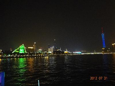 DSC01554.JPG - July 31-Aug 7, 2012 廣東農科院畜牧所演講(廣州珠江夜遊)-8