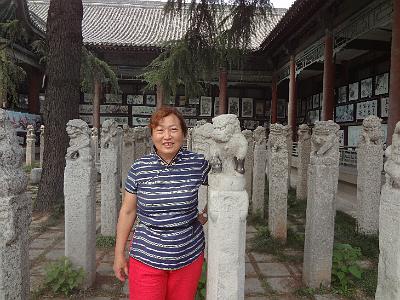 DSC00427.JPG - Aug 23-30, 2013 廣州海因特公司(海大集團)邀請參訪旅遊-陜西，西安 (碑林)-7