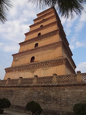 DSC00526.JPG - Aug 23-30, 2013 廣州海因特公司(海大集團)邀請參訪旅遊-陜西，西安 (大雁塔)-4