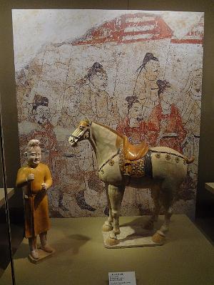 DSC00579.JPG - Aug 23-30, 2013 廣州海因特公司(海大集團)邀請參訪旅遊-陜西，西安 (陜西歷史博物館)-7