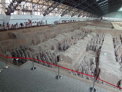 DSC00601.JPG - Aug 23-30, 2013 廣州海因特公司(海大集團)邀請參訪旅遊-陜西，西安 (兵馬俑)-5