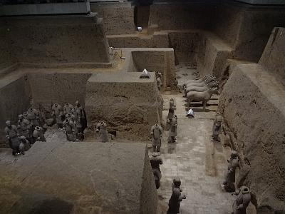 DSC00609.JPG - Aug 23-30, 2013 廣州海因特公司(海大集團)邀請參訪旅遊-陜西，西安 (兵馬俑)-8