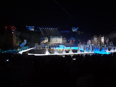 DSC00670.JPG - Aug 23-30, 2013 廣州海因特公司(海大集團)邀請參訪旅遊-陜西，西安 (華清宮-實景長恨歌)-15