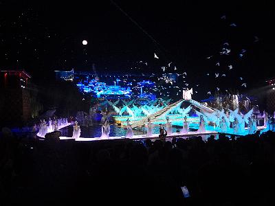 DSC00675.JPG - Aug 23-30, 2013 廣州海因特公司(海大集團)邀請參訪旅遊-陜西，西安 (華清宮-實景長恨歌)-17