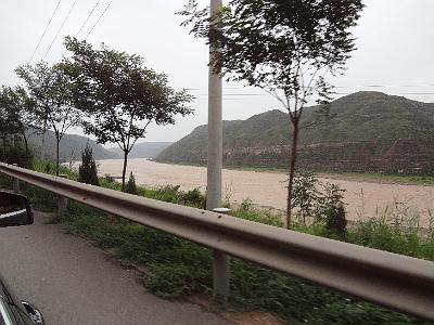 DSC00838.JPG - Aug 23-30, 2013 廣州海因特公司(海大集團)邀請參訪旅遊-陜西，西安 (壺口瀑布)-31