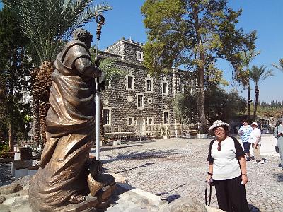 DSC01634.JPG - Oct 5-13, 2013 第十屆國際吳郭魚養殖學術研討會(ISTA10)-以色列，耶路撒冷(Capharnaum「耶穌的城」)-7