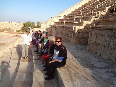 DSC01736.JPG - Oct 5-13, 2013 第十屆國際吳郭魚養殖學術研討會(ISTA10)-以色列，耶路撒冷(該撒利亞 羅馬劇場)-5