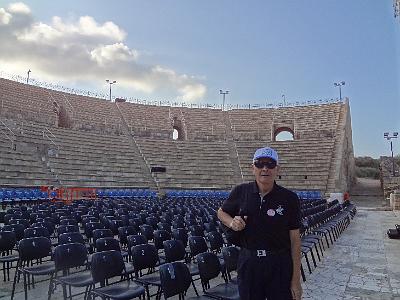 DSC01740.JPG - Oct 5-13, 2013 第十屆國際吳郭魚養殖學術研討會(ISTA10)-以色列，耶路撒冷(該撒利亞 羅馬劇場)-6