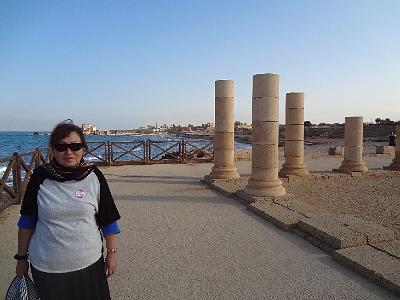 DSC01755.JPG - Oct 5-13, 2013 第十屆國際吳郭魚養殖學術研討會(ISTA10)-以色列，耶路撒冷(該撒利亞 羅馬劇場)-12