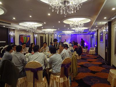 DSC02230.JPG - Nov 9-17, 2013 第九屆世界華人魚蝦營養學術研討會(9th SWCSNFFS) -中國大陸，廈門(廈門市第九屆世華會台灣與會成員聯誼晚宴)-3