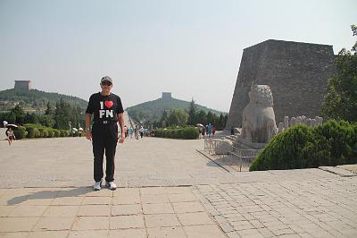 IMG_8313.JPG - Aug 23-30, 2013 廣州海因特公司(海大集團)邀請參訪旅遊-陜西，西安 (乾陵)-5