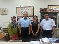 Aug 26, 2014 馬來西亞UMS大學教授來訪